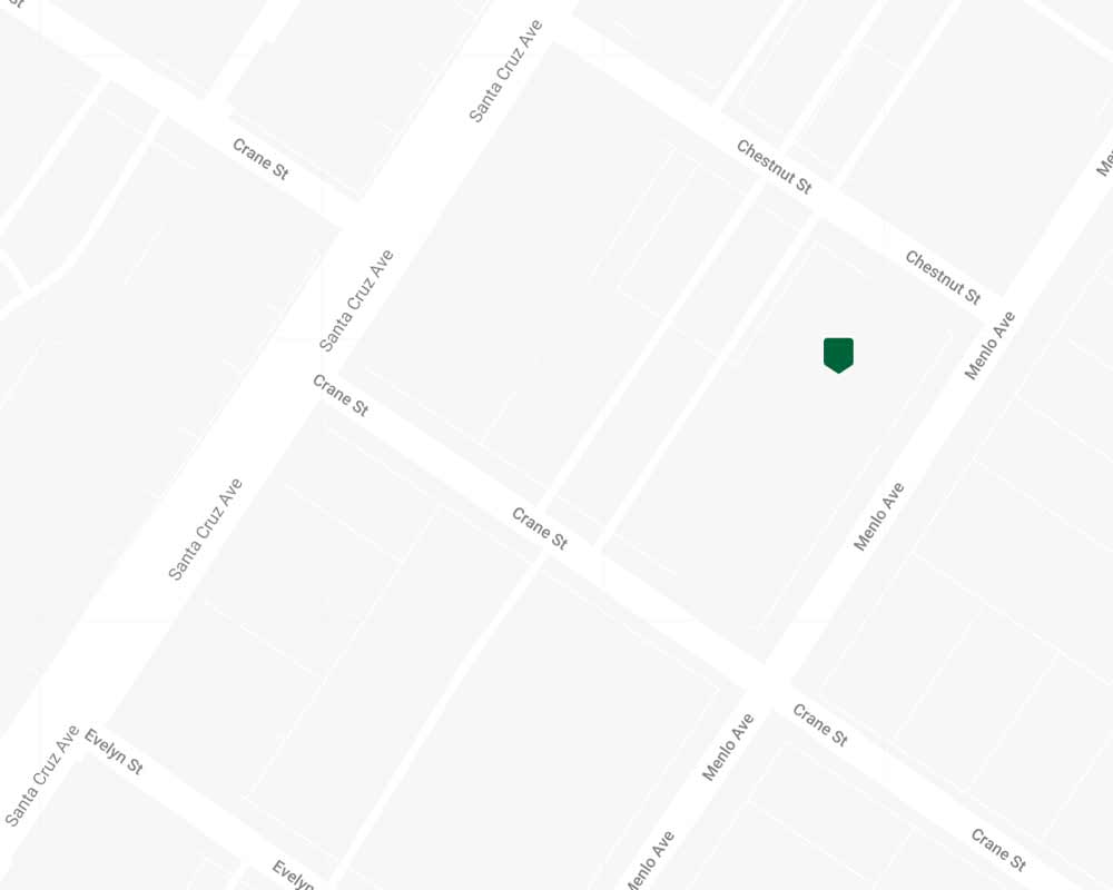 Map of Menlo Park office location